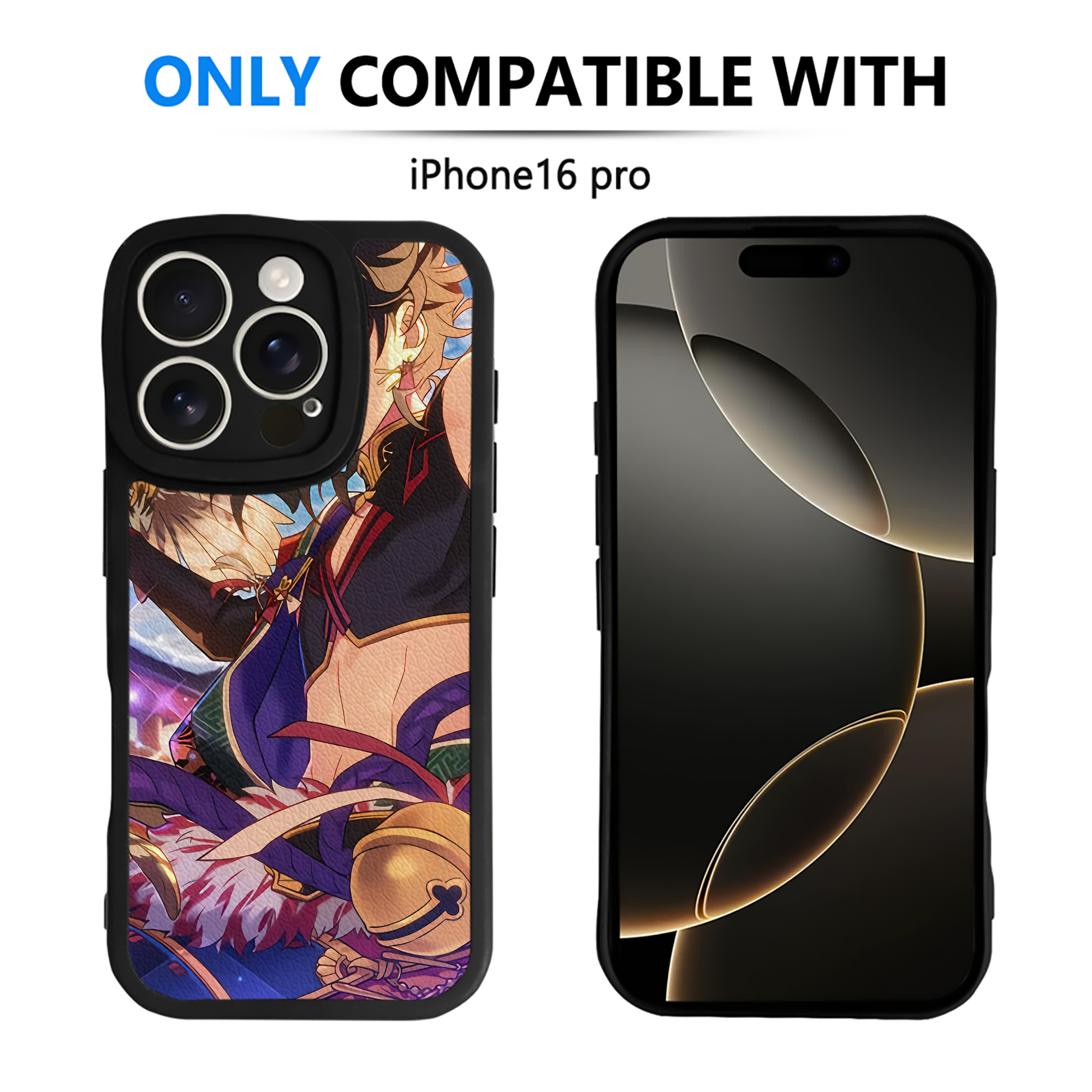 （画像用） 刀剣乱舞 Touken Ranbu 【iPhone 16シリーズ対応】シリコンスマホケース（レザー調） 材質：シリコン